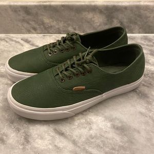 Vans Authentic Leather Green